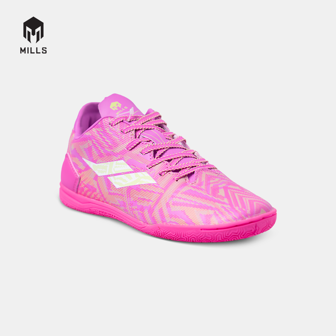 MILLS SEPATU FUTSAL VONIX IN JR MAGENTA/WHITE 9801701