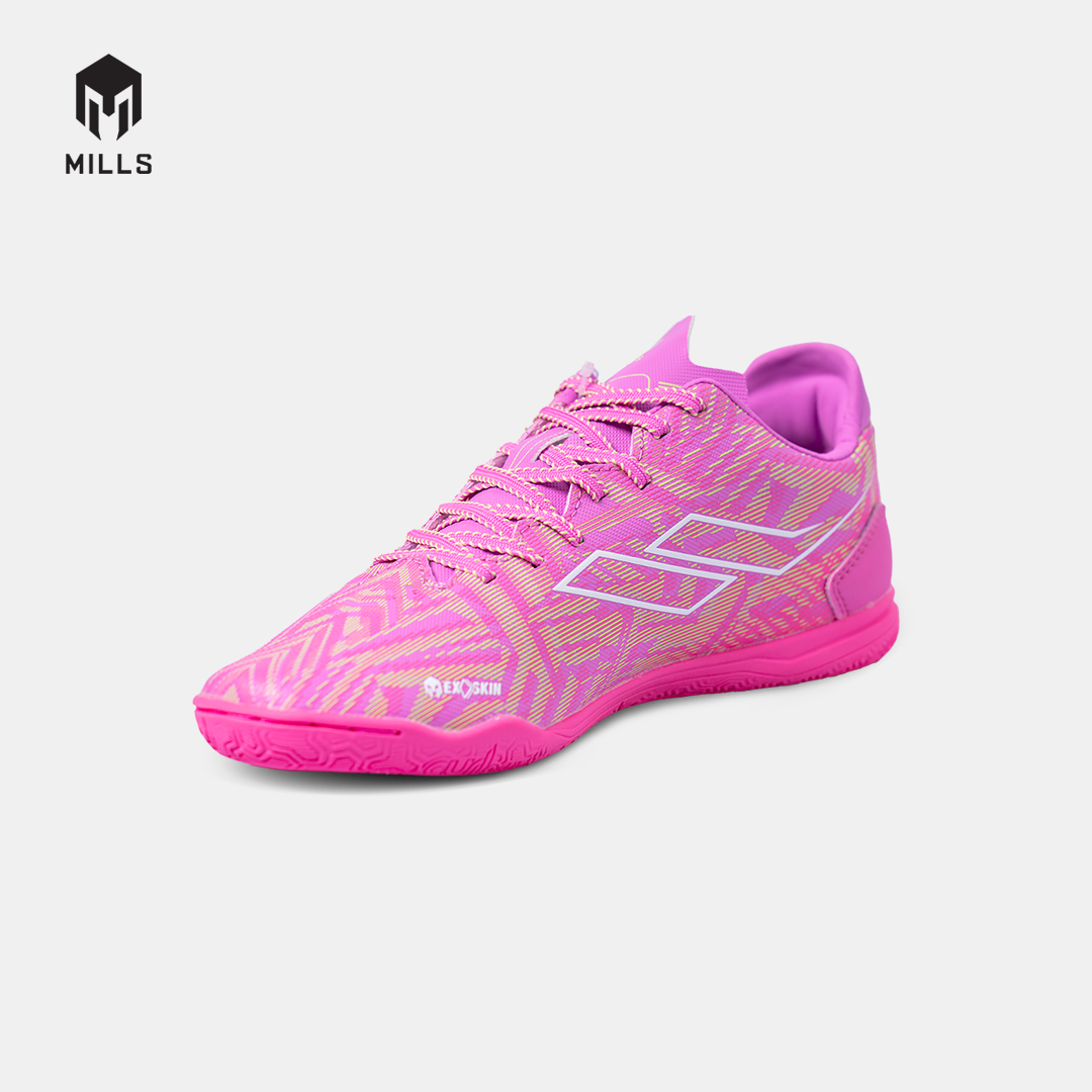 MILLS SEPATU FUTSAL VONIX IN JR MAGENTA/WHITE 9801701
