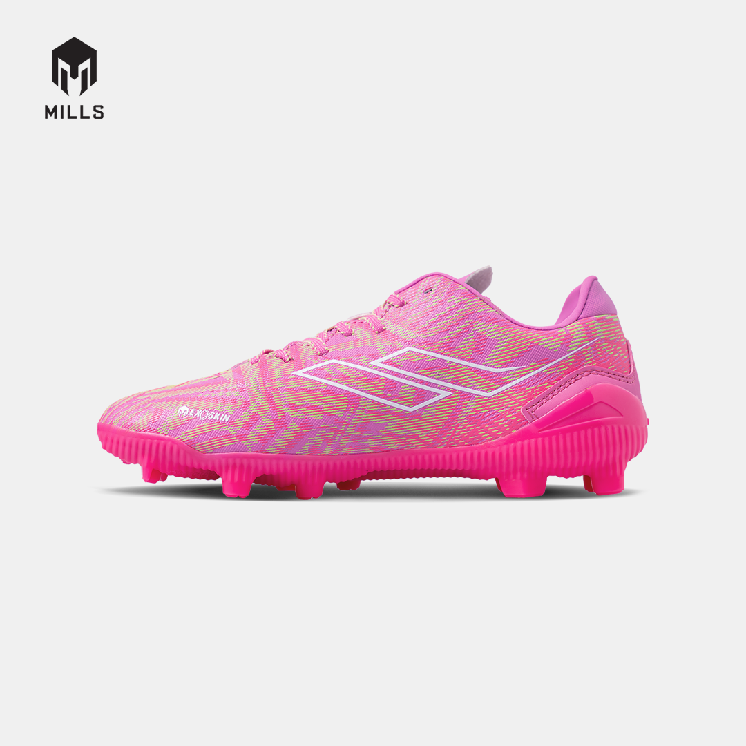 MILLS Sepatu Sepakbola VONIX FG JR MAGENTA/WHITE 9202401