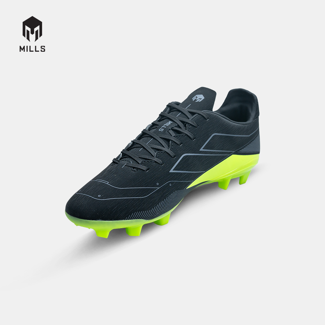 MILLS SEPATU SEPAKBOLA VULCAN 2.0 FG BLACK/SILVER/NEON 9303305