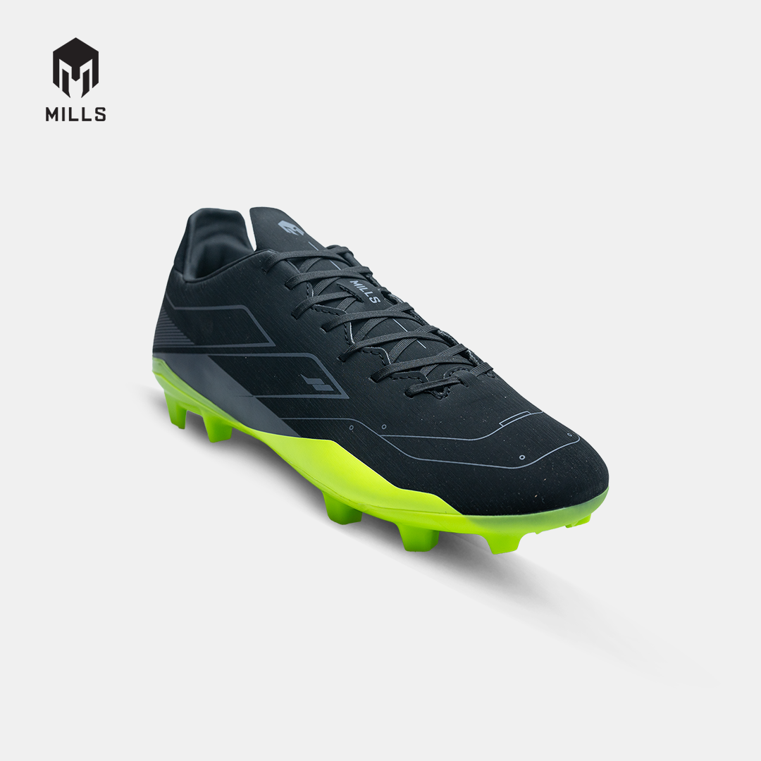 MILLS SEPATU SEPAKBOLA VULCAN 2.0 FG BLACK/SILVER/NEON 9303305