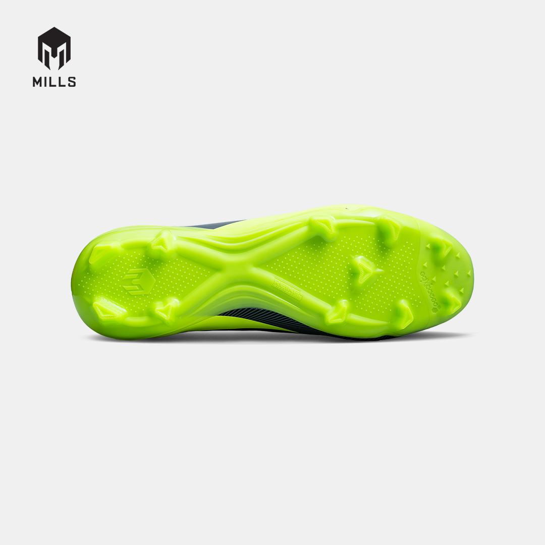 MILLS SEPATU SEPAKBOLA VULCAN 2.0 FG BLACK/SILVER/NEON 9303305