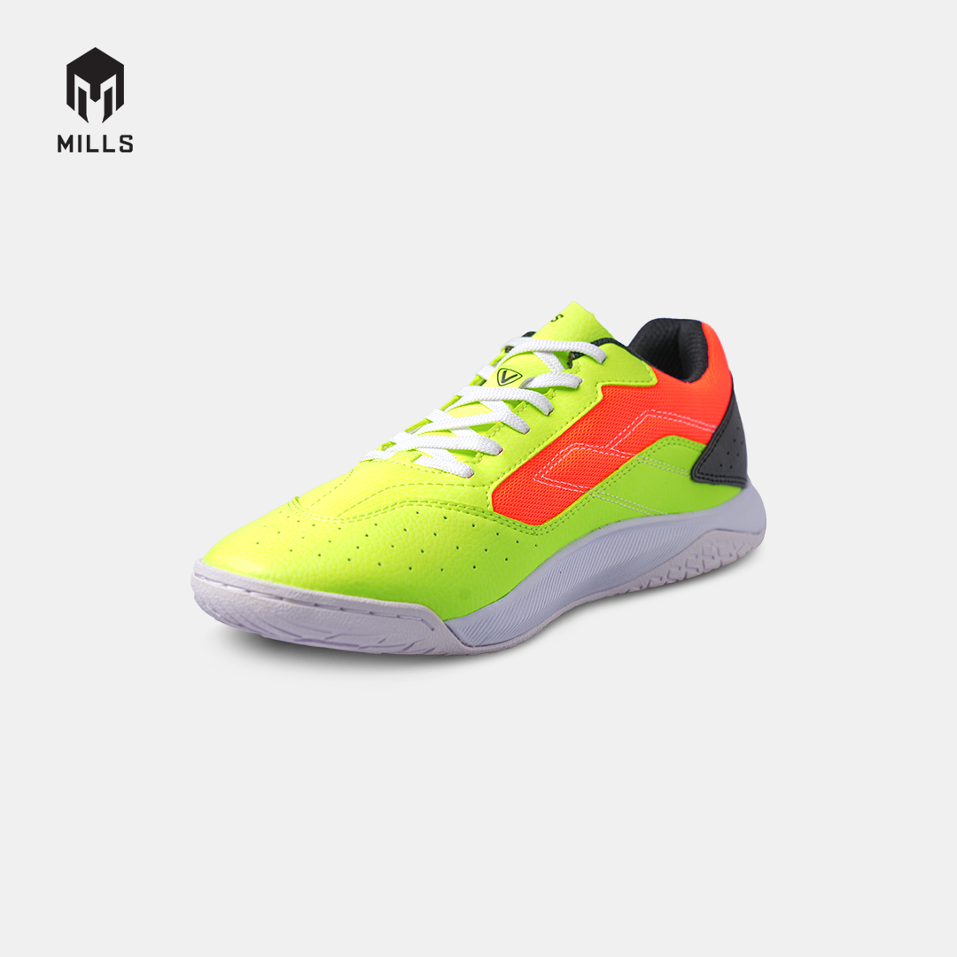 MILLS SEPATU FUTSAL VOLTASALA MIRAGE M2 NEON LIME/PEACH/WHITE 9502202