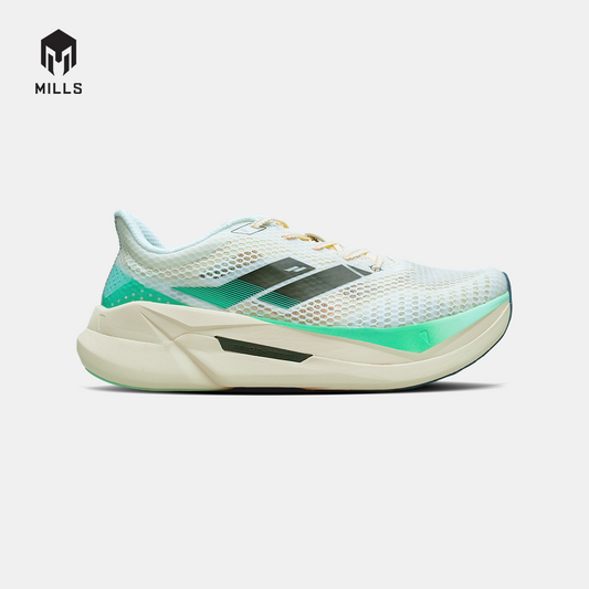 MILLS SEPATU LARI RUNNING SHOES ENERPRO ZENITH WINTER.WHITE/WHITE/GREEN 9104404