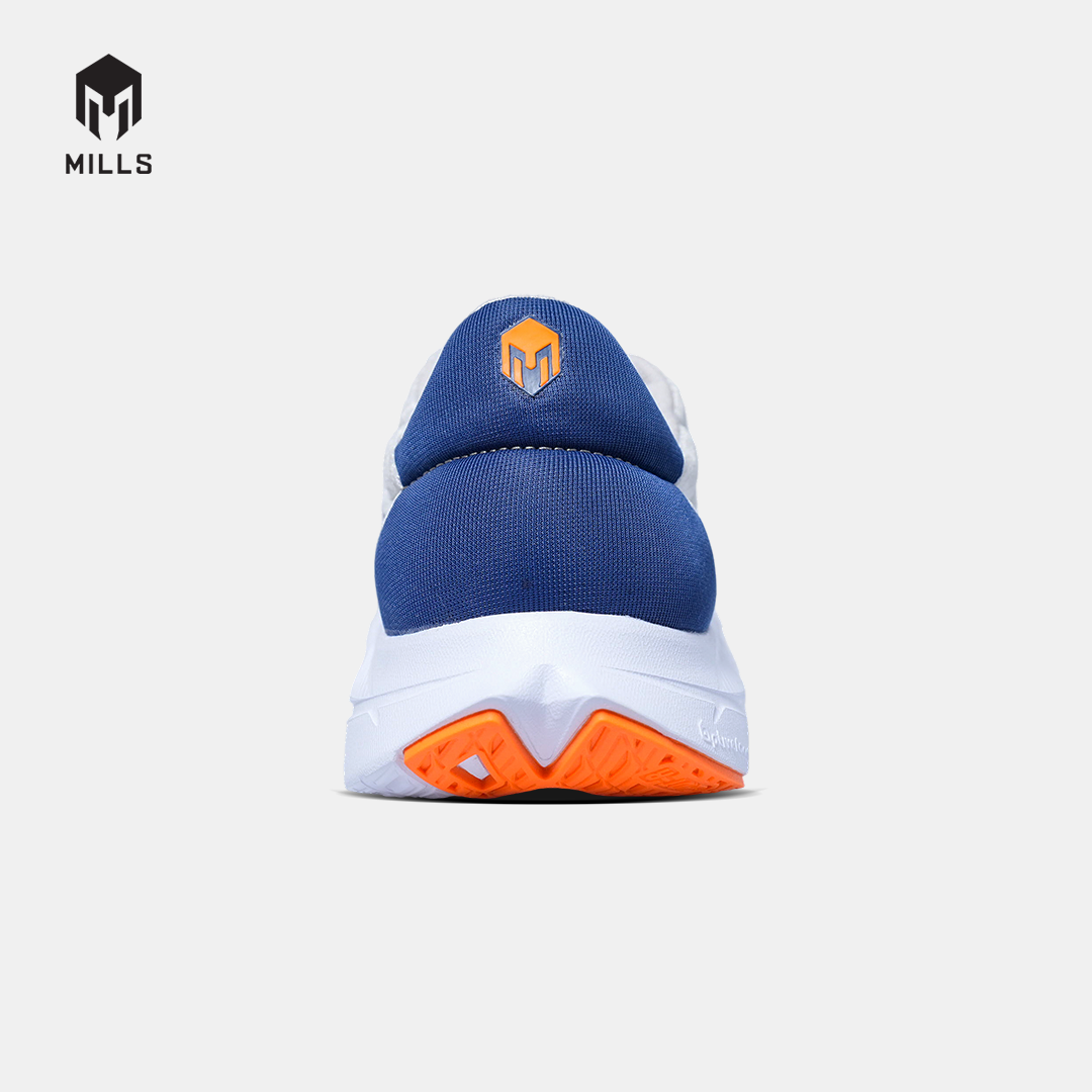 MILLS SEPATU LARI RUNNING SHOES TREXIMO VISION LT.GREY/NAVY/ORANGE 9103410