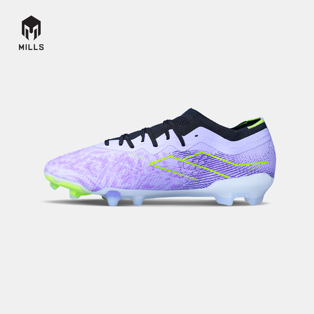 MILLS SEPATU SEPAKBOLA TRITON DEISLER 1.9 ELITE FG VIOLET/BLACK/GREEN 9305403