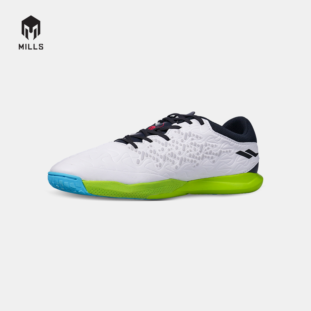 MILLS SEPATU FUTSAL VOLTASALA APEX M2 PRIME WHITE/BLACK/MULTICOLOR 9502004