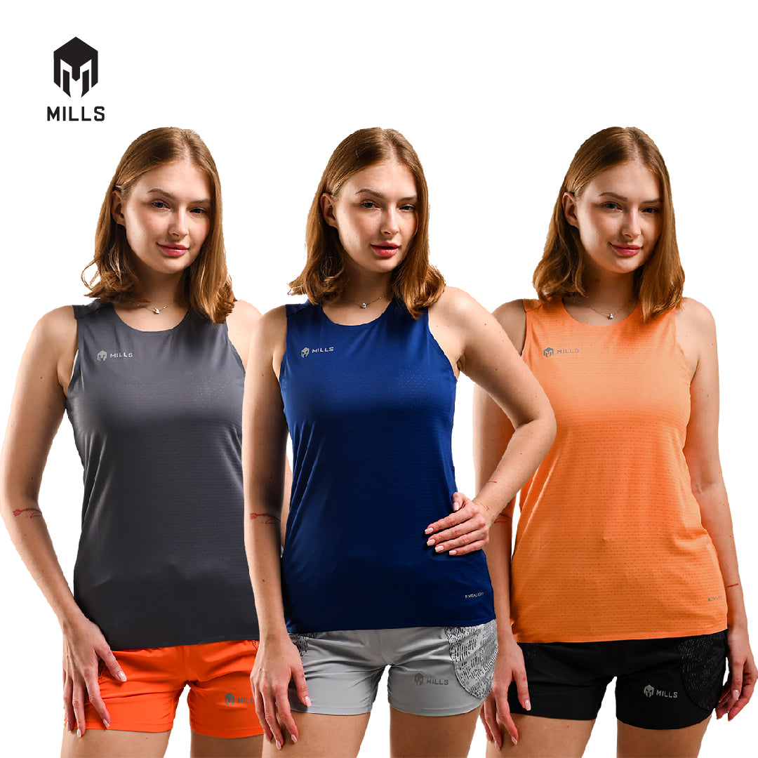 MILLS Singlet Wanita Running Dash Running Tank Women 6008