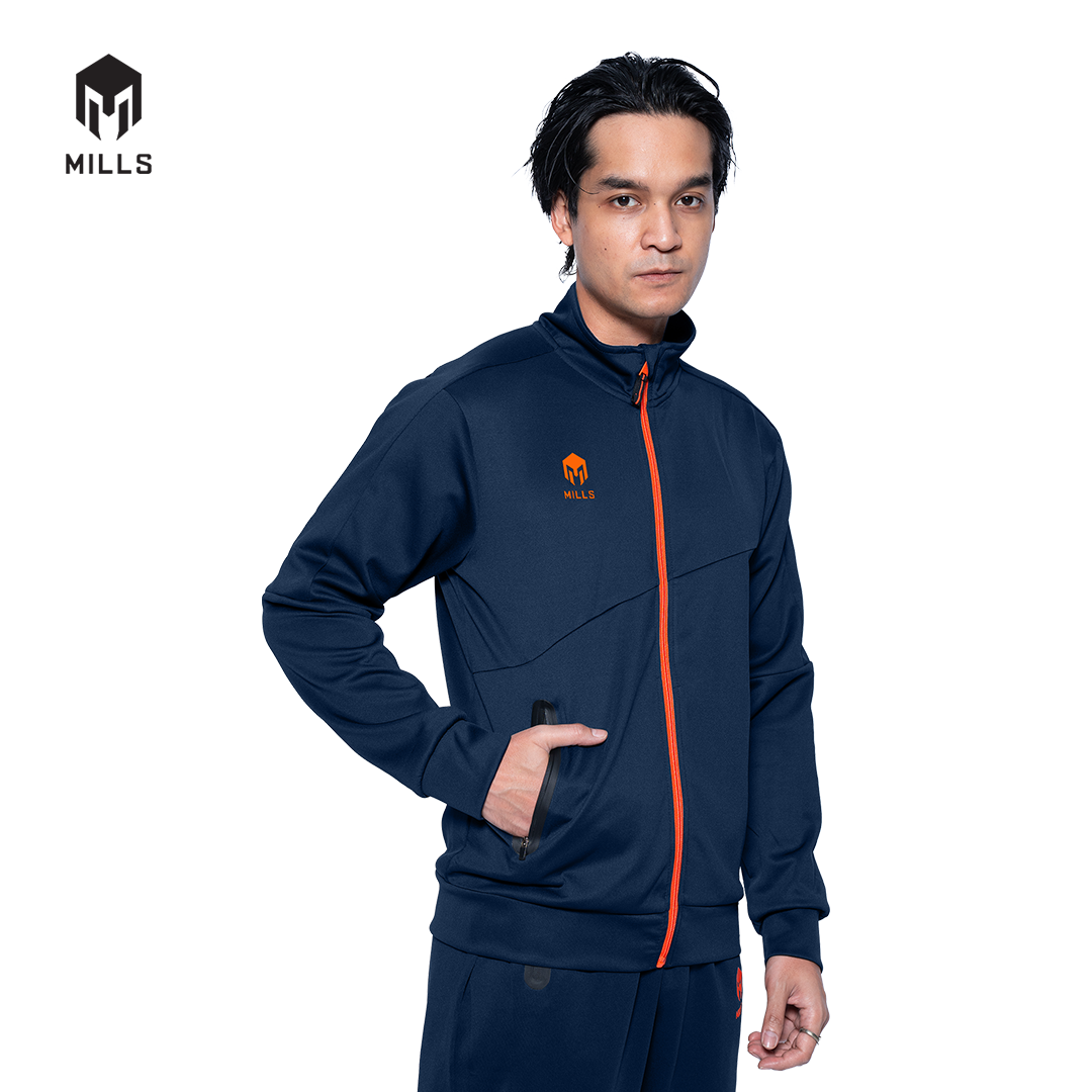 MILLS Jaket Olahraga Track Earth 2.0 8167