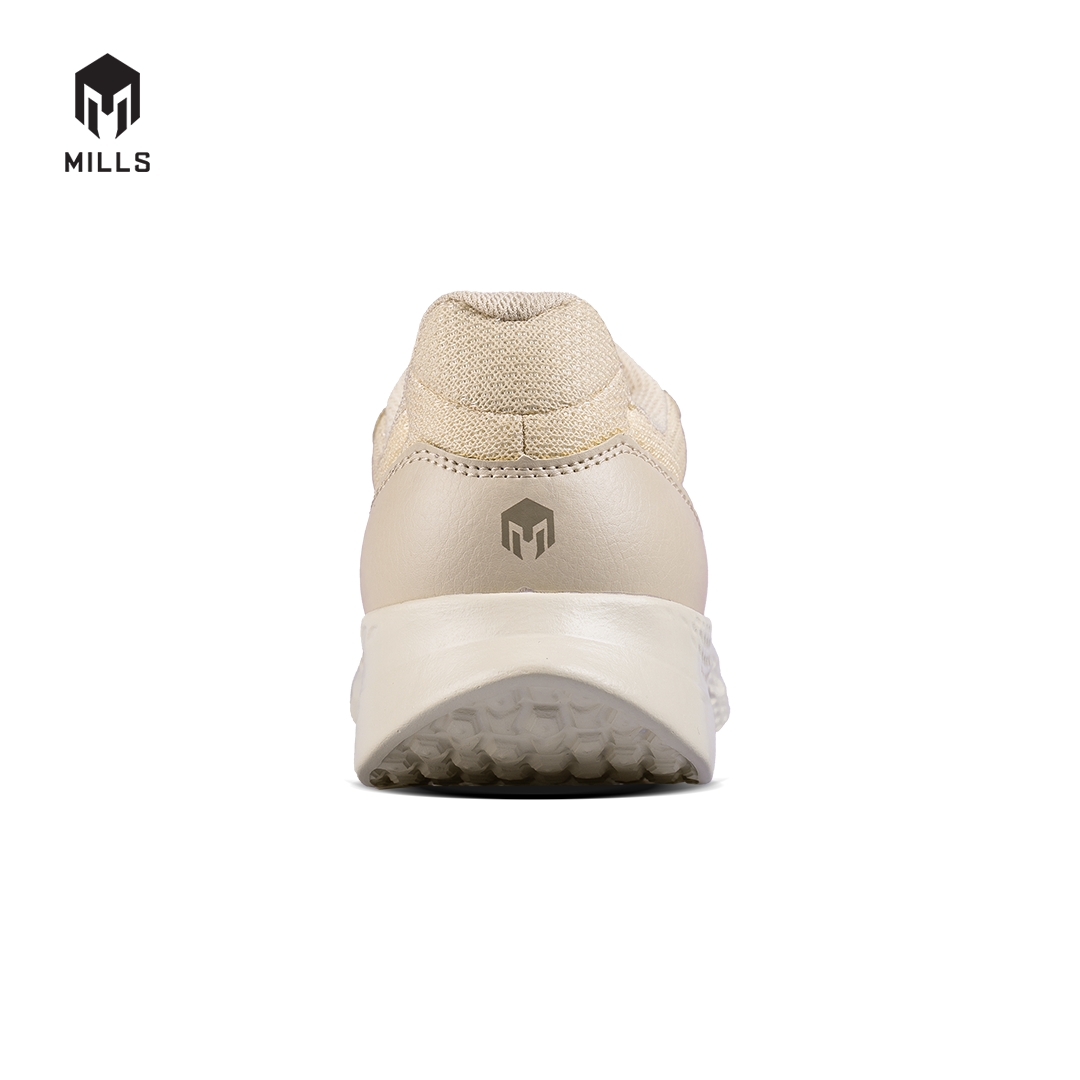 Mills Sepatu Lari Running Shoes Specter Brown / Broken White 9101402