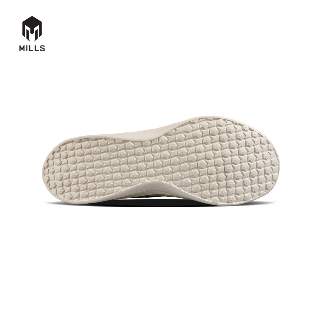 Mills Sepatu Lari Running Shoes Specter Brown / Broken White 9101402