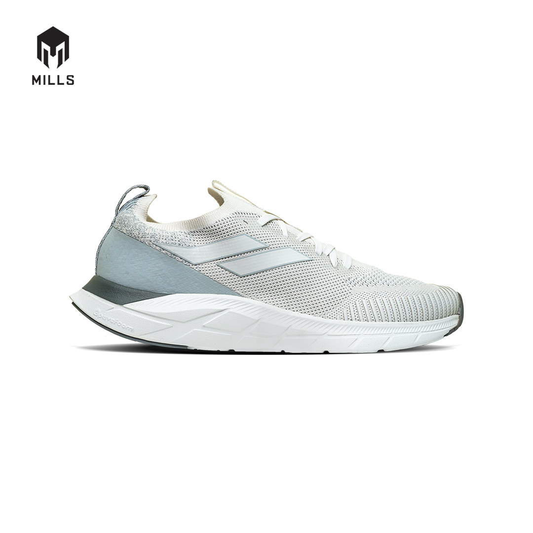 Mills Sepatu Lari Running Shoes Treximo Enerlite White LT Grey 9102008
