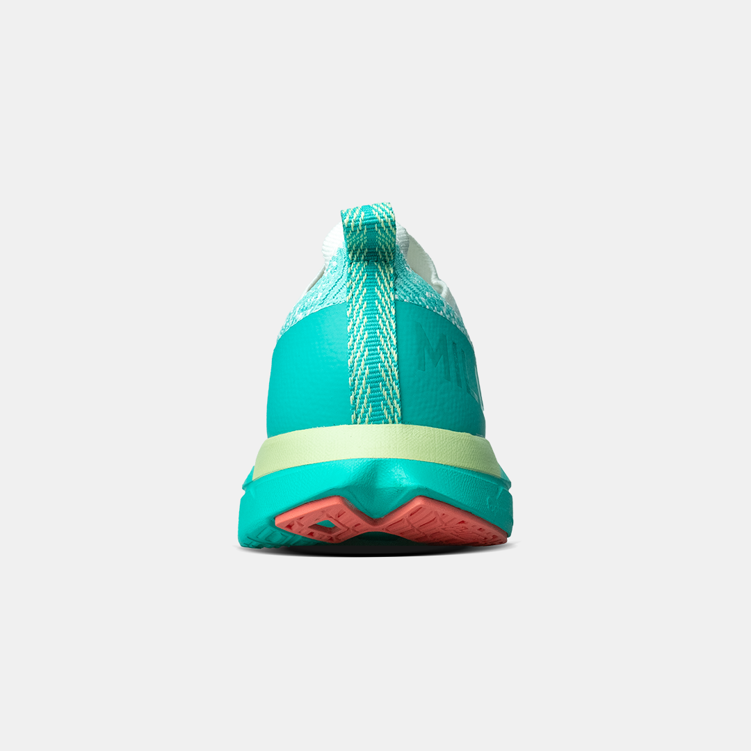 Mills Sepatu Lari Running Shoes Treximo Enerlite White / Teal / Coral 9102011