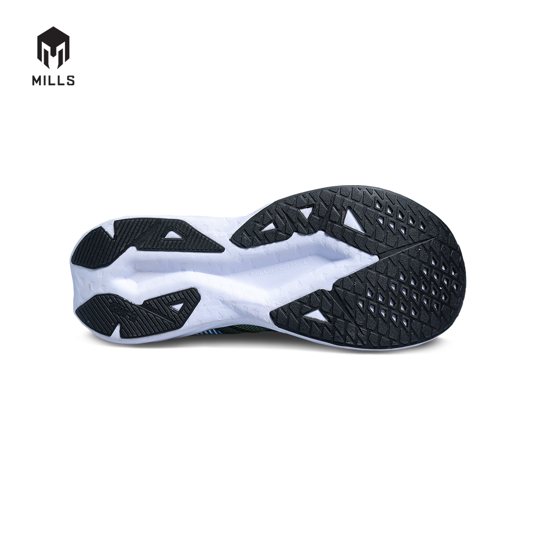 Mills Sepatu Lari Running Shoes Enerstrike Blitz White / Magenta / LT Blue 9104104