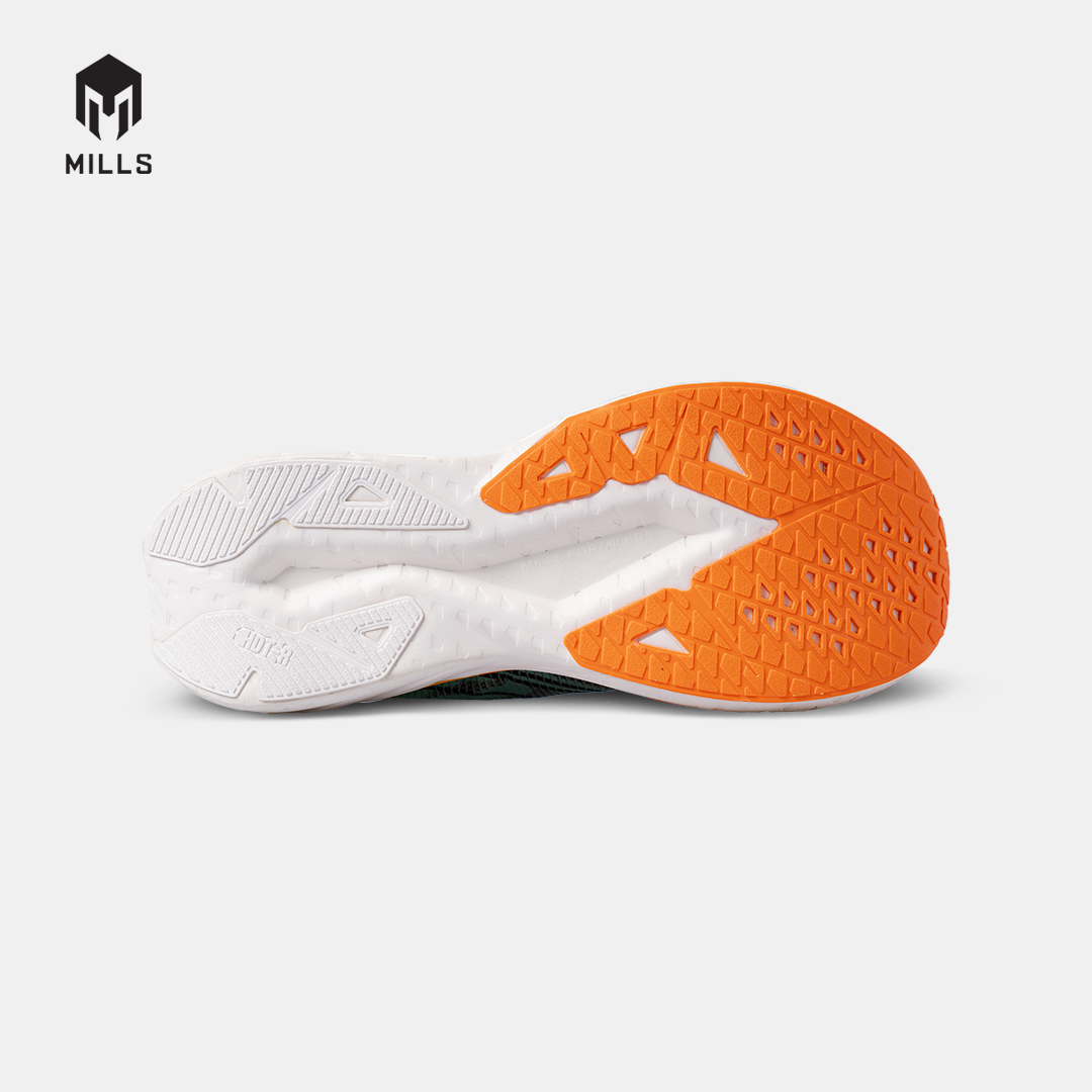 MILLS SEPATU LARI RUNNING SHOES ENERSTRIKE BLITZ M2 PASTEL.JADE/ORANGE/NEON.YELLOW 9104106