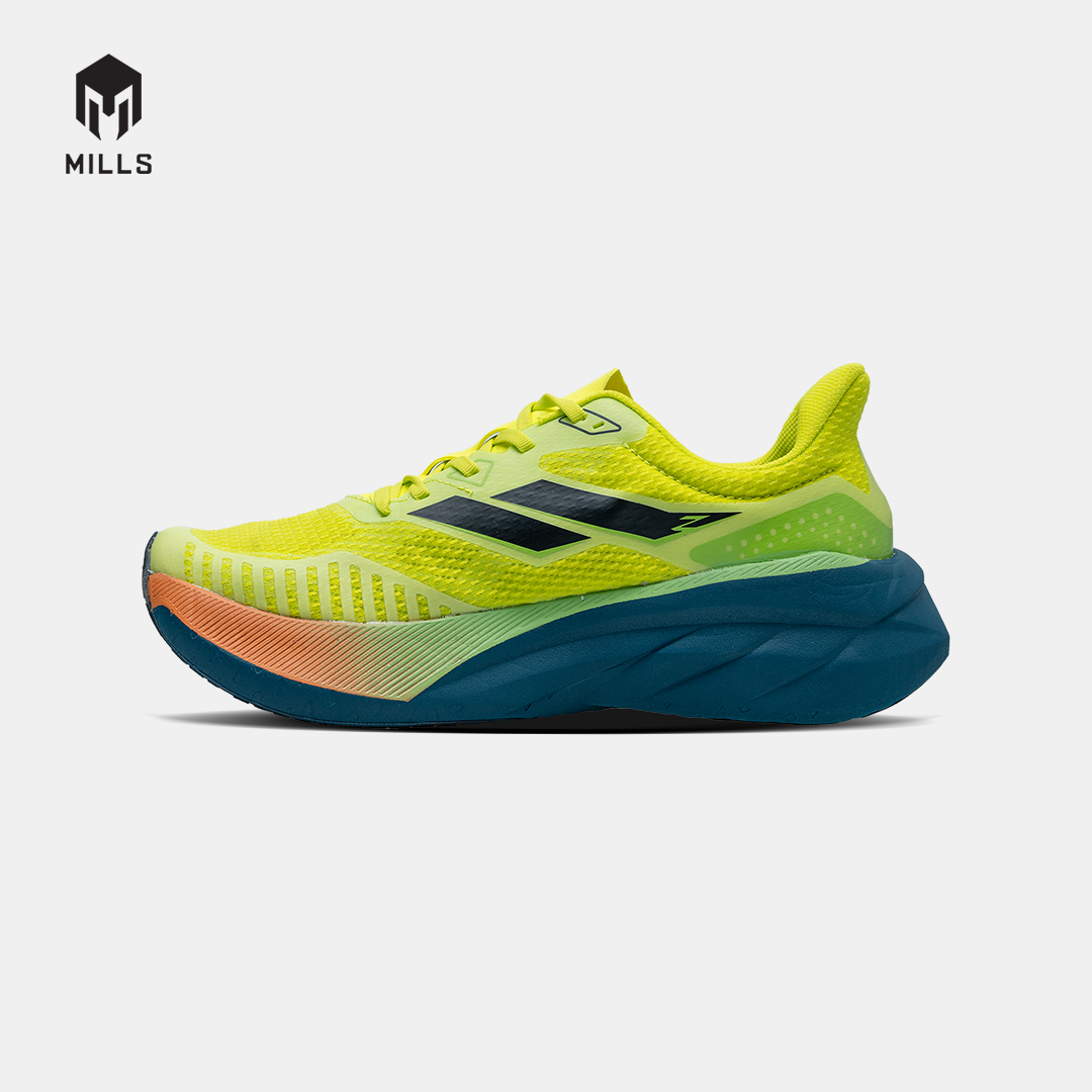 MILLS SEPATU LARI RUNNING SHOES ENERSTRIKE ZENITH LEMON/DK.PINE/ORANGE 9104301
