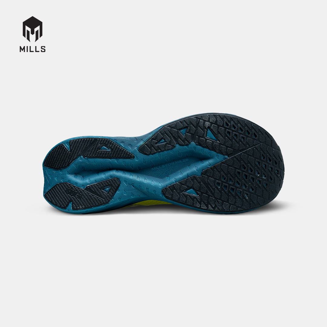 MILLS SEPATU LARI RUNNING SHOES ENERSTRIKE ZENITH LEMON/DK.PINE/ORANGE 9104301