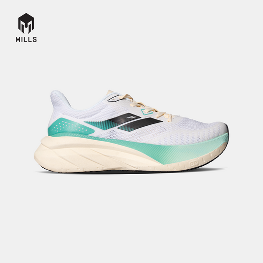 MILLS SEPATU LARI RUNNING SHOES ENERSTRIKE ZENITH WINTER.WHITE/WHITE/GREEN 9104304