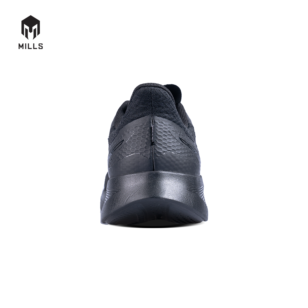 Mills Sepatu Lari Running Shoes Treximo Omega M2 Triple Black 9105004