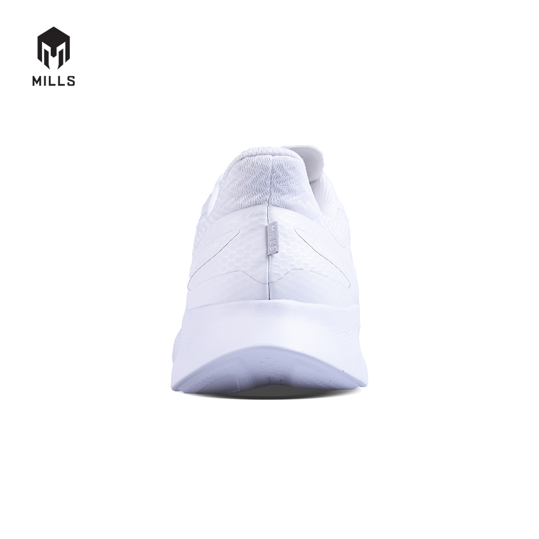 Mills Sepatu Lari Running Shoes Treximo Omega M2 Triple White 9105005