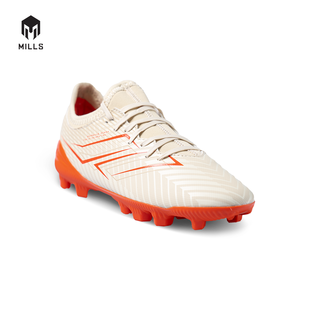 MILLS SEPATU SEPAKBOLA XYCLOPS HELIOS FG JR BEIGE/BRIGHT.RED 9200802