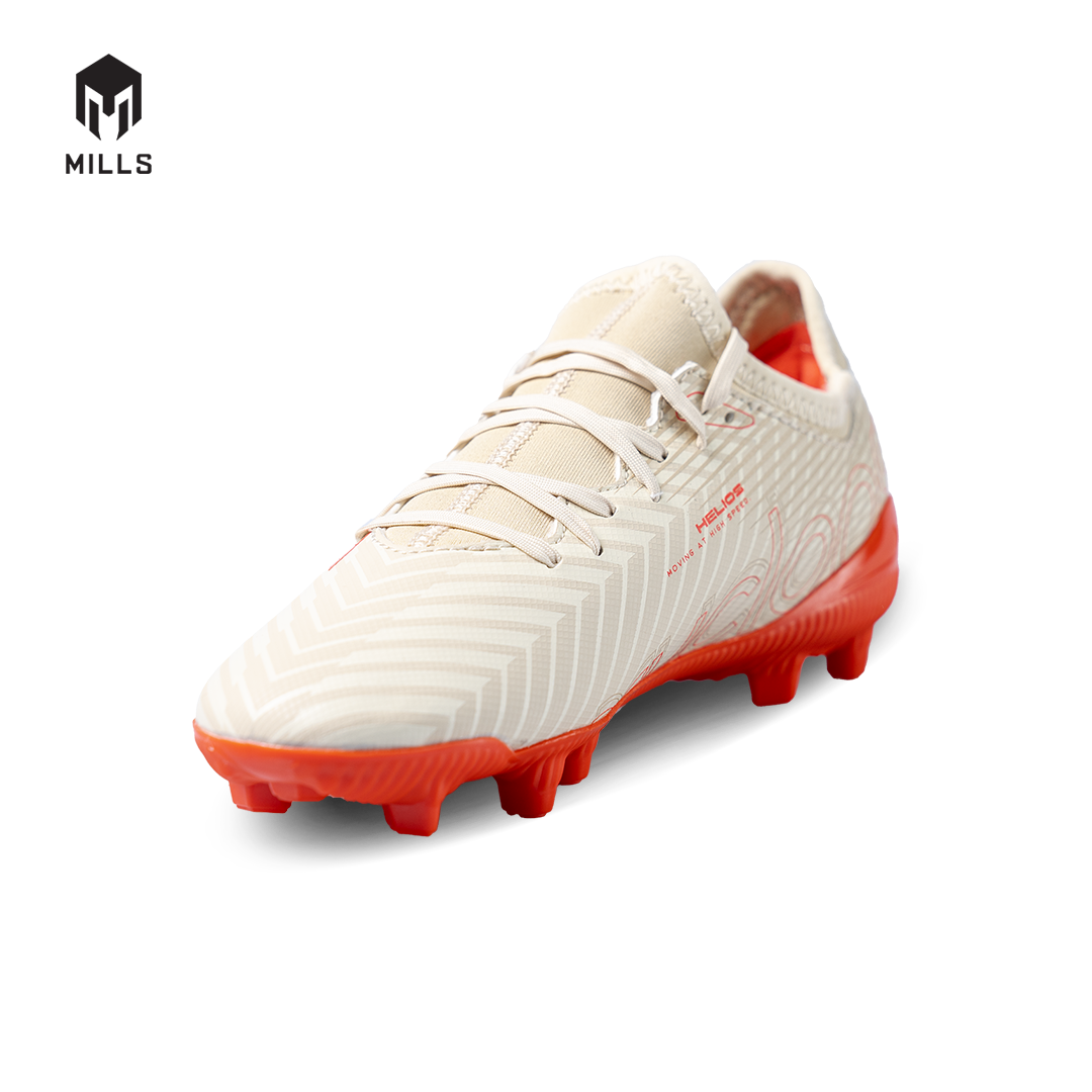 MILLS SEPATU SEPAKBOLA XYCLOPS HELIOS FG JR BEIGE/BRIGHT.RED 9200802