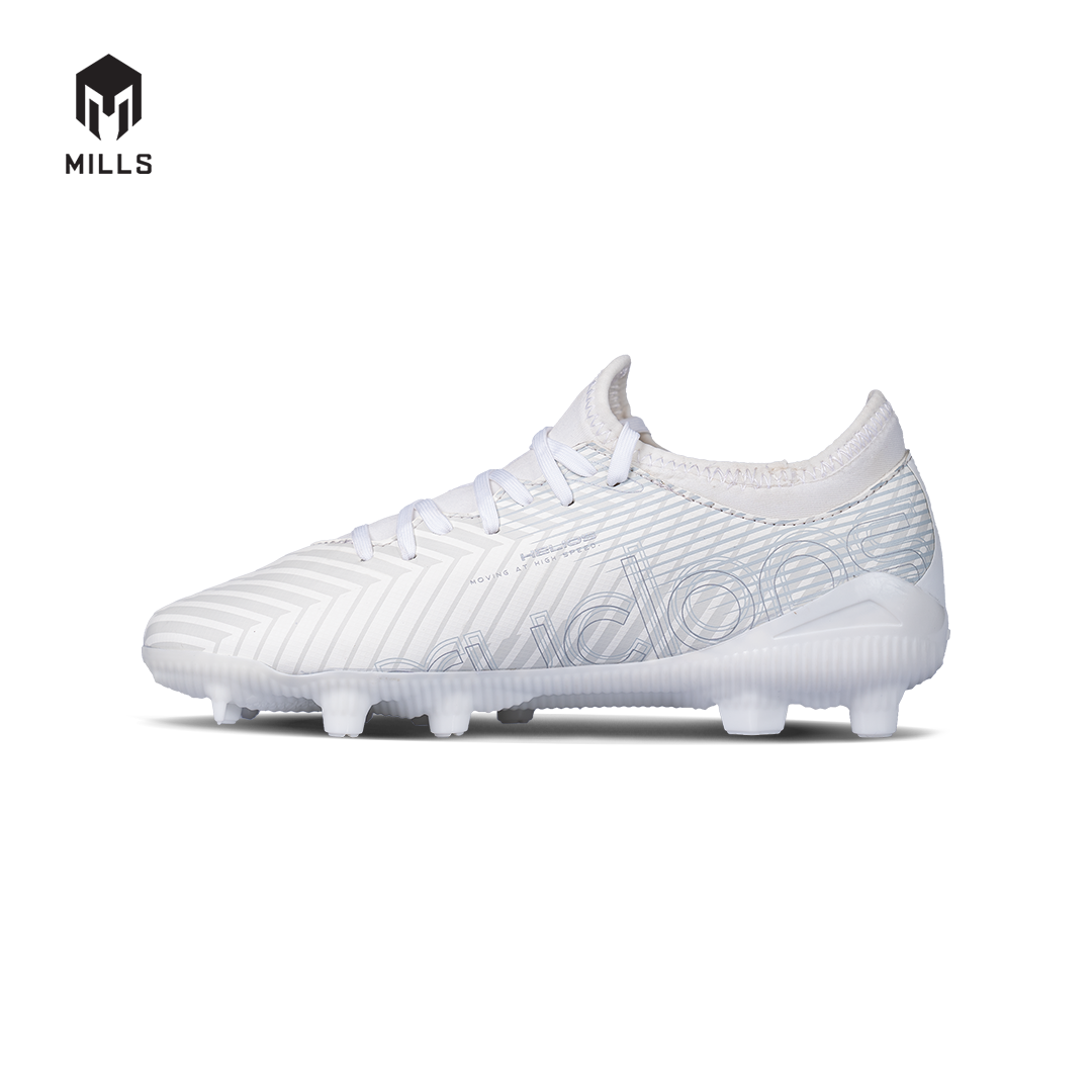MILLS SEPATU SEPAKBOLA XYCLOPS HELIOS FG JR WHITE/SILVER 9200804
