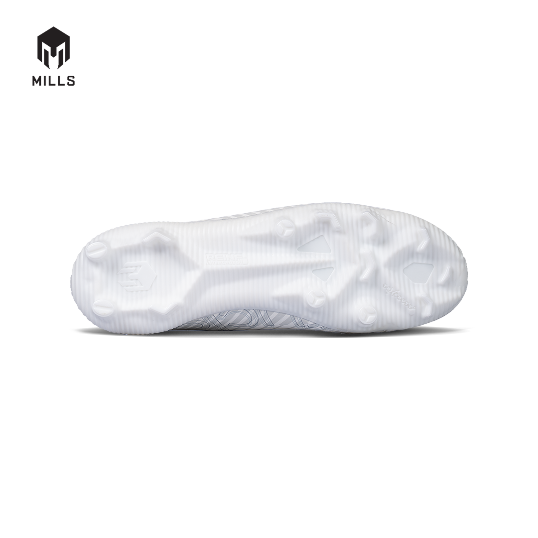 MILLS SEPATU SEPAKBOLA XYCLOPS HELIOS FG JR WHITE/SILVER 9200804