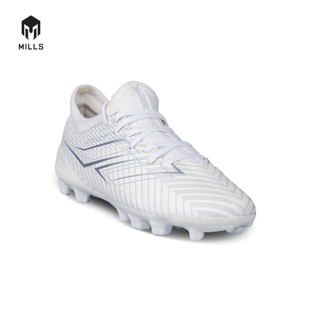 MILLS SEPATU SEPAKBOLA XYCLOPS HELIOS FG JR WHITE/SILVER 9200804