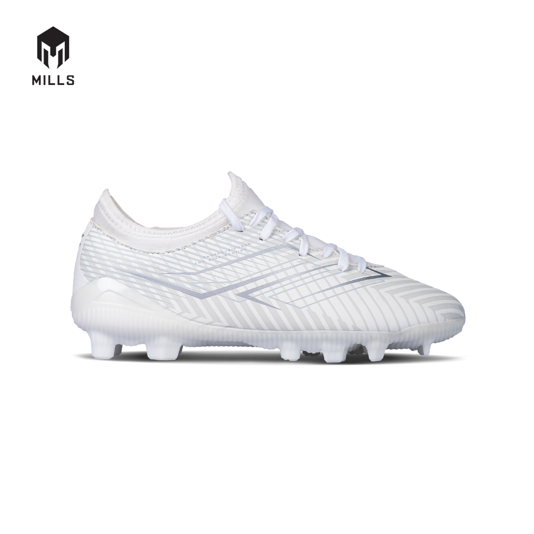 MILLS SEPATU SEPAKBOLA XYCLOPS HELIOS FG JR WHITE/SILVER 9200804