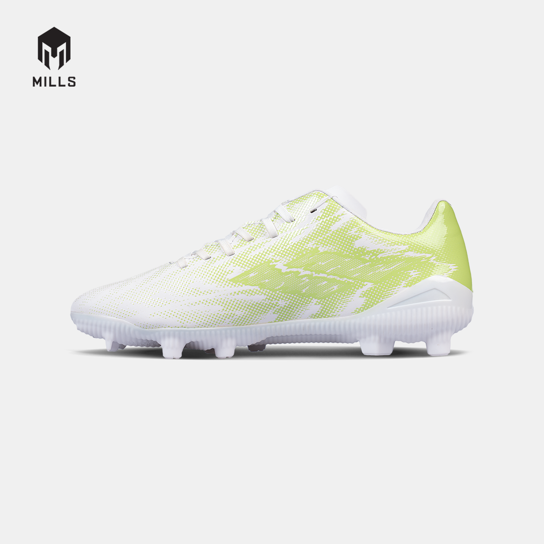 MILLS SEPATU SEPAKBOLA XENON FG JR WHITE/LIME.GREEN 9202303