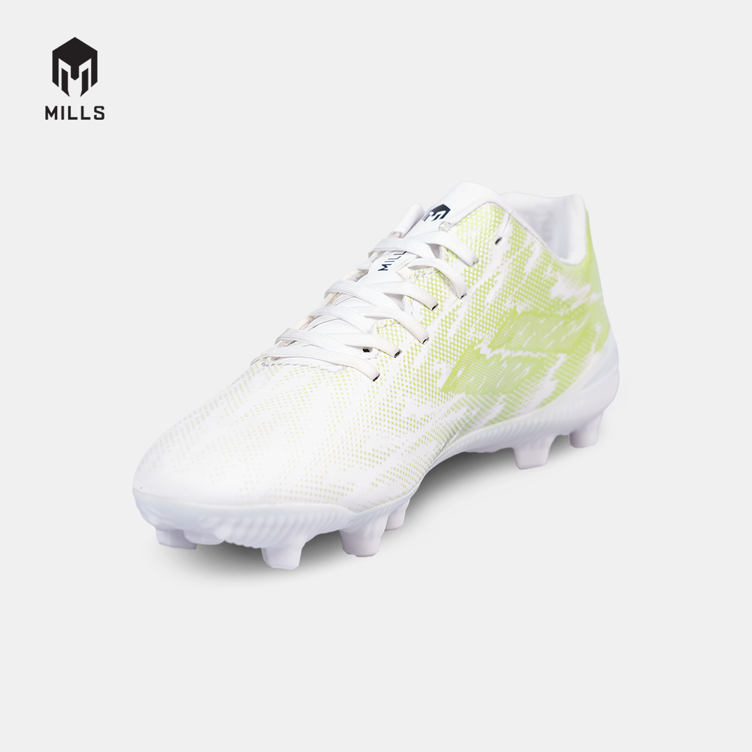 MILLS SEPATU SEPAKBOLA XENON FG JR WHITE/LIME.GREEN 9202303