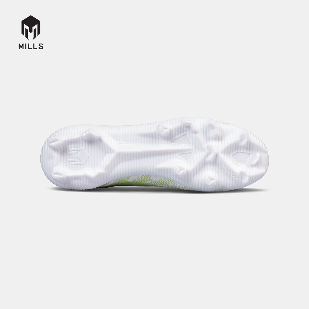 MILLS SEPATU SEPAKBOLA XENON FG JR WHITE/LIME.GREEN 9202303