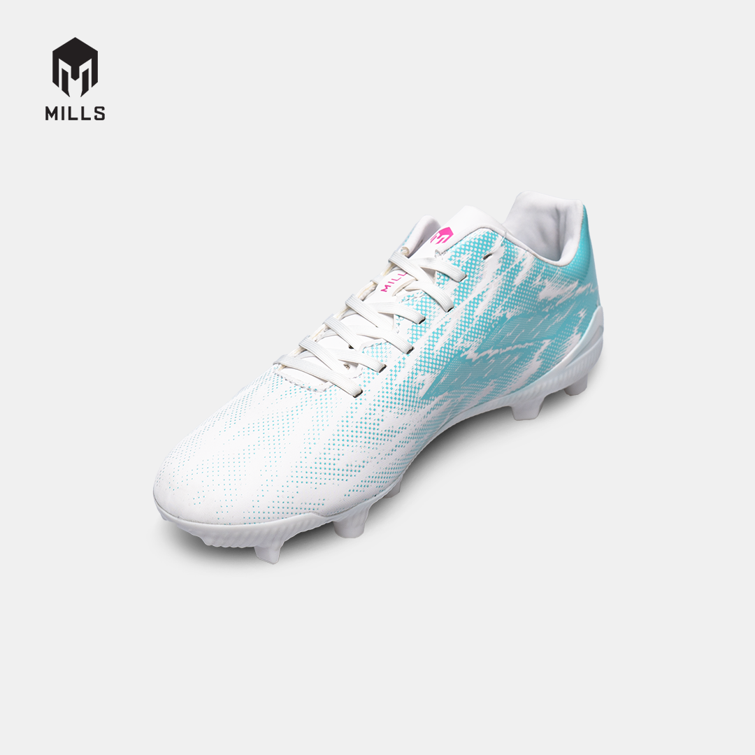 MILLS SEPATU SEPAKBOLA XENON FG JR WHITE/TURQUOISE 9202304