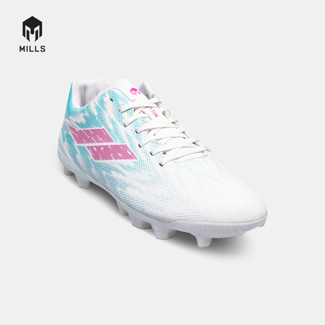 MILLS SEPATU SEPAKBOLA XENON FG JR WHITE/TURQUOISE 9202304