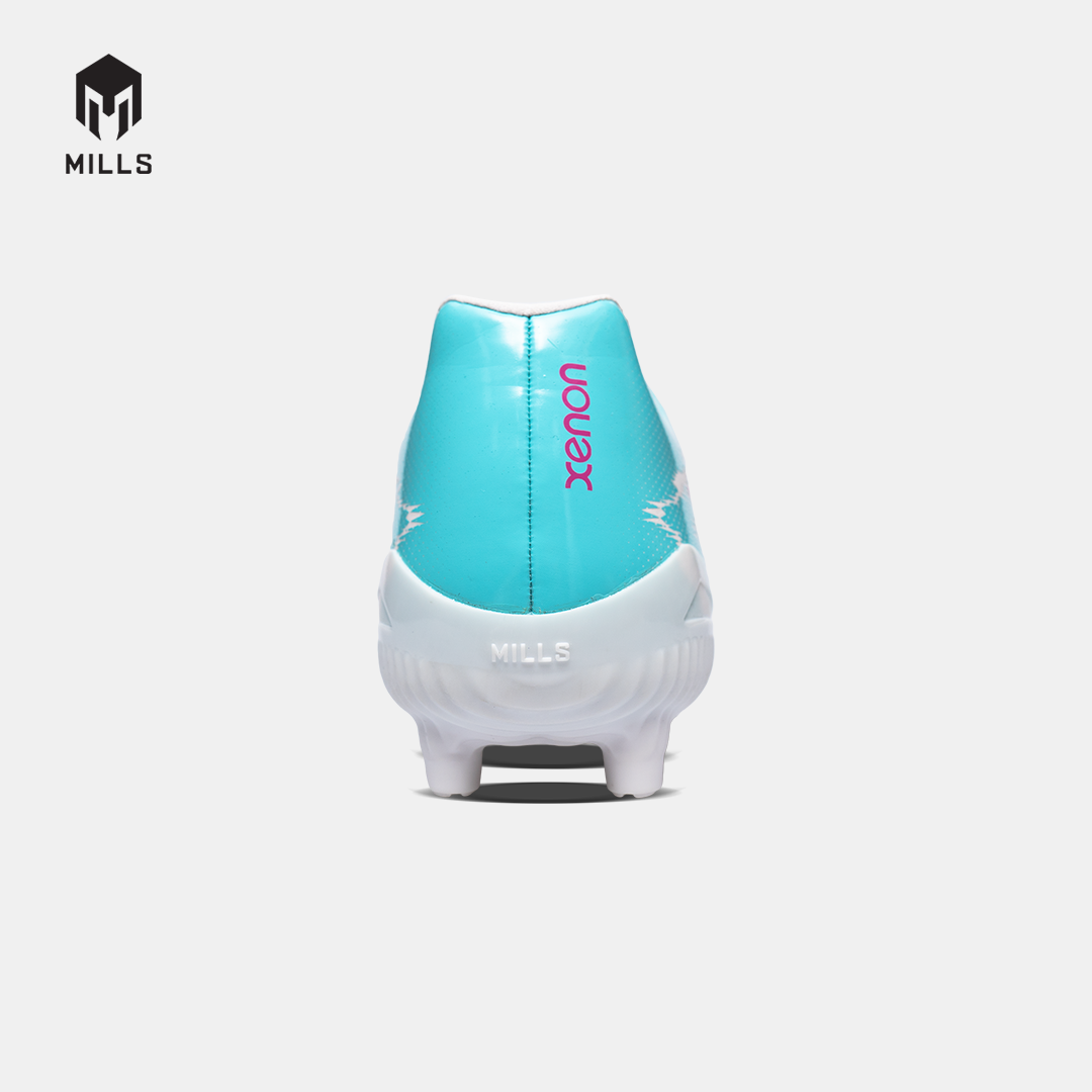 MILLS SEPATU SEPAKBOLA XENON FG JR WHITE/TURQUOISE 9202304