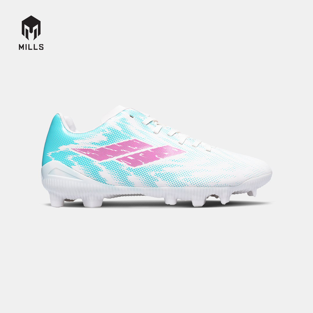 MILLS SEPATU SEPAKBOLA XENON FG JR WHITE/TURQUOISE 9202304