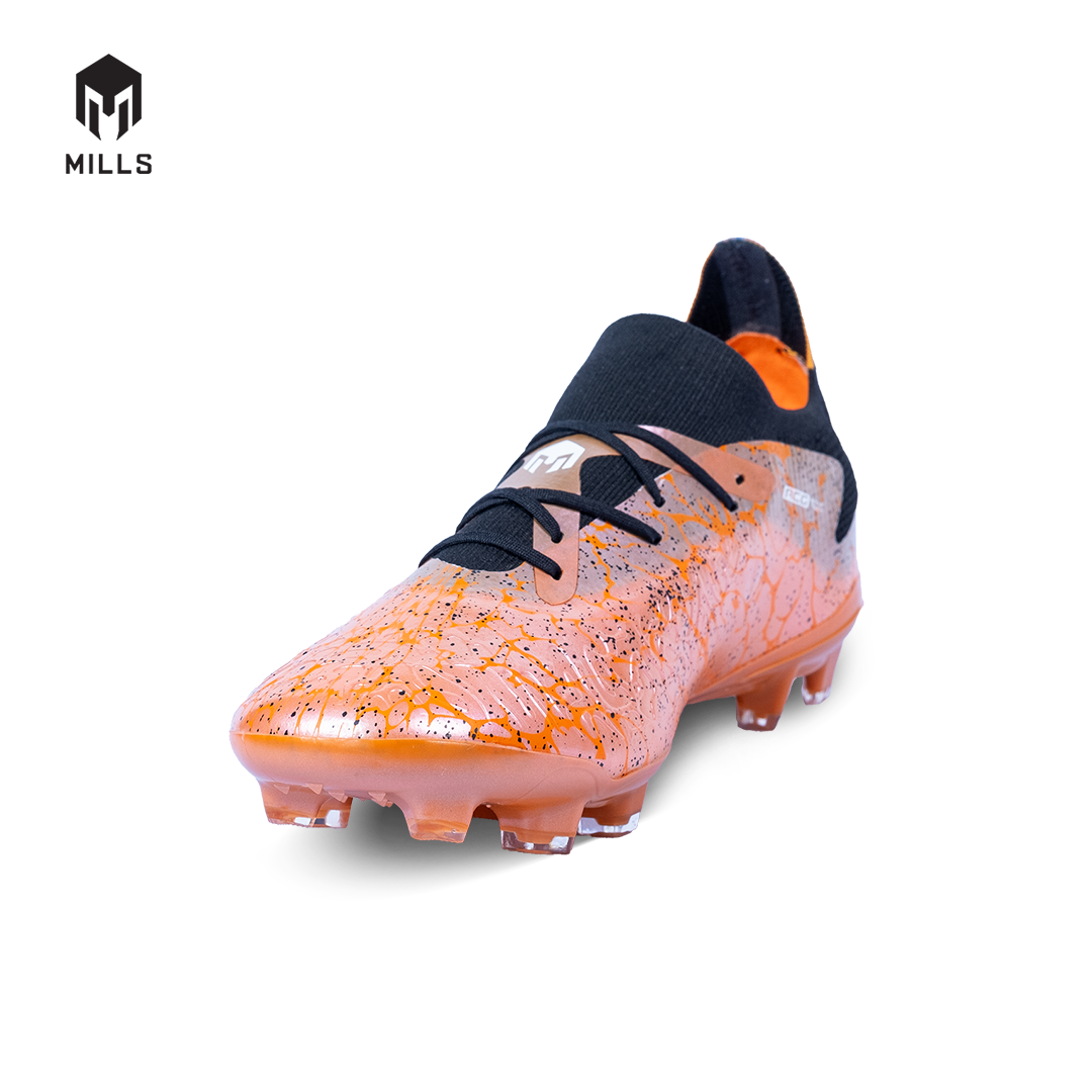 MILLS Sepatu Sepakbola Xyclops Spectra FG Metallic. Copper / Black / White 9304001