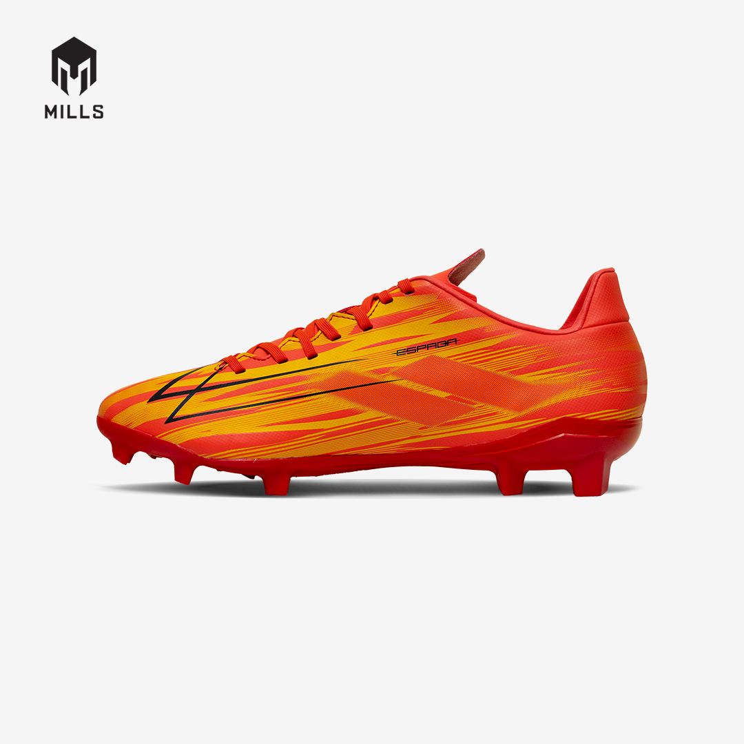 MILLS SEPATU SEPAKBOLA ESPADA FG WARM.RED/YELLOW/BLACK 9304405
