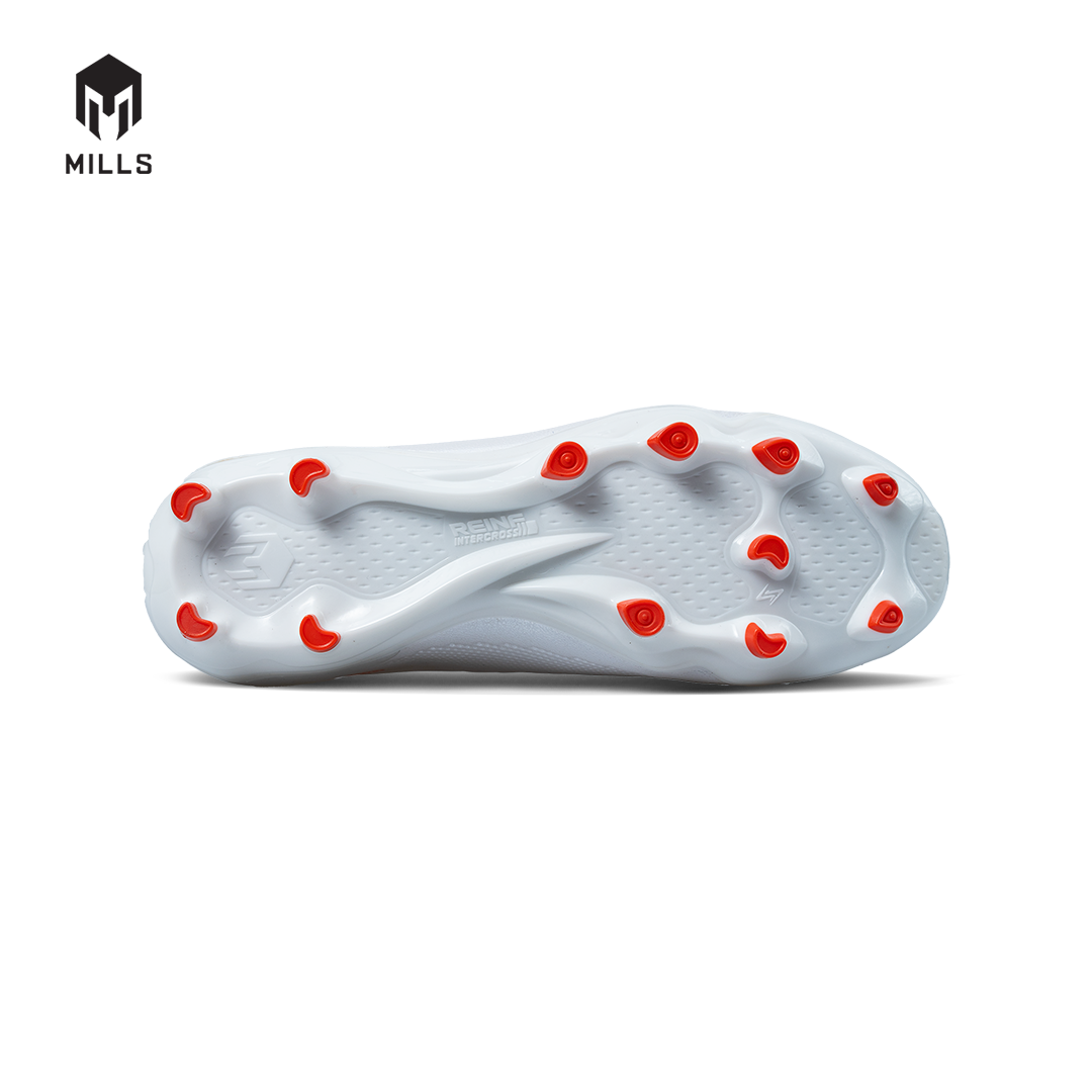 MILLS SEPATU SEPAKBOLA ASTRO VIZARE ELITE FG WHITE PEARLIZED/ORANGE/BLACK 9305104