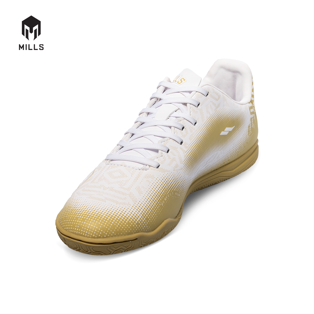 MILLS Sepatu Futsal Blazar IN White / Gold 9403803