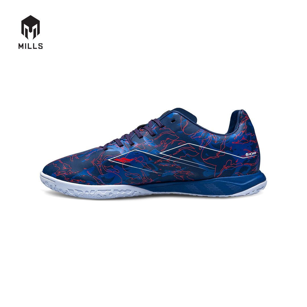 MILLS Sepatu Futsal Flame 2.0 IN Navy / Flame. Red / White 9403903