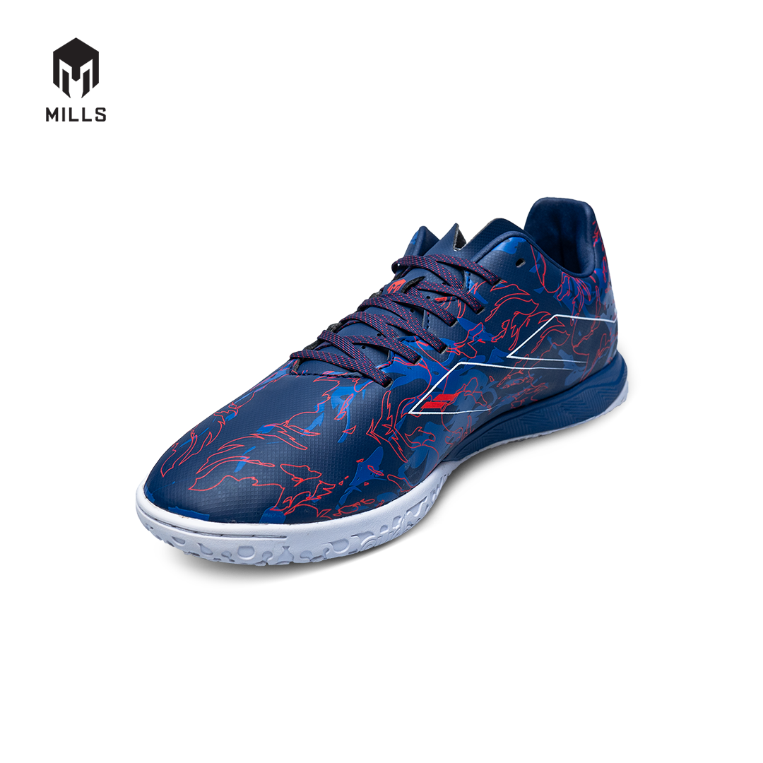 MILLS Sepatu Futsal Flame 2.0 IN Navy / Flame. Red / White 9403903