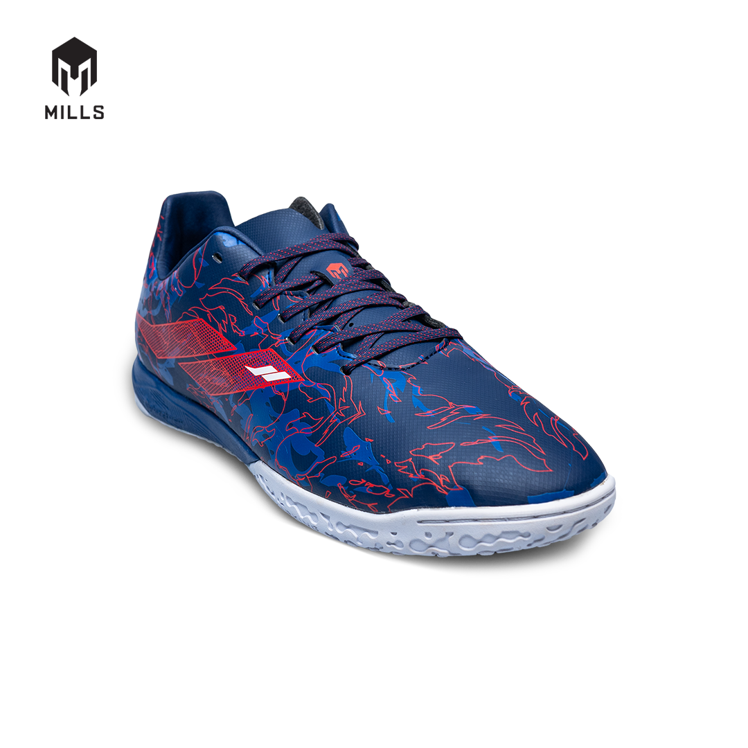 MILLS Sepatu Futsal Flame 2.0 IN Navy / Flame. Red / White 9403903