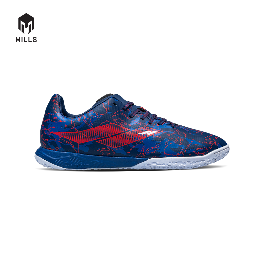 MILLS Sepatu Futsal Flame 2.0 IN Navy / Flame. Red / White 9403903
