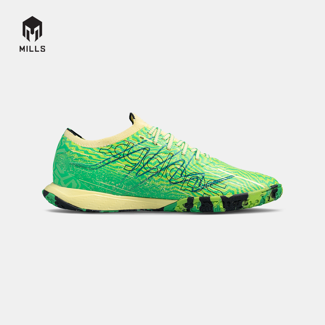 MILLS SEPATU FUTSAL XYCLOPS XTREME IN GREEN/CREAM/BLACK 9404101