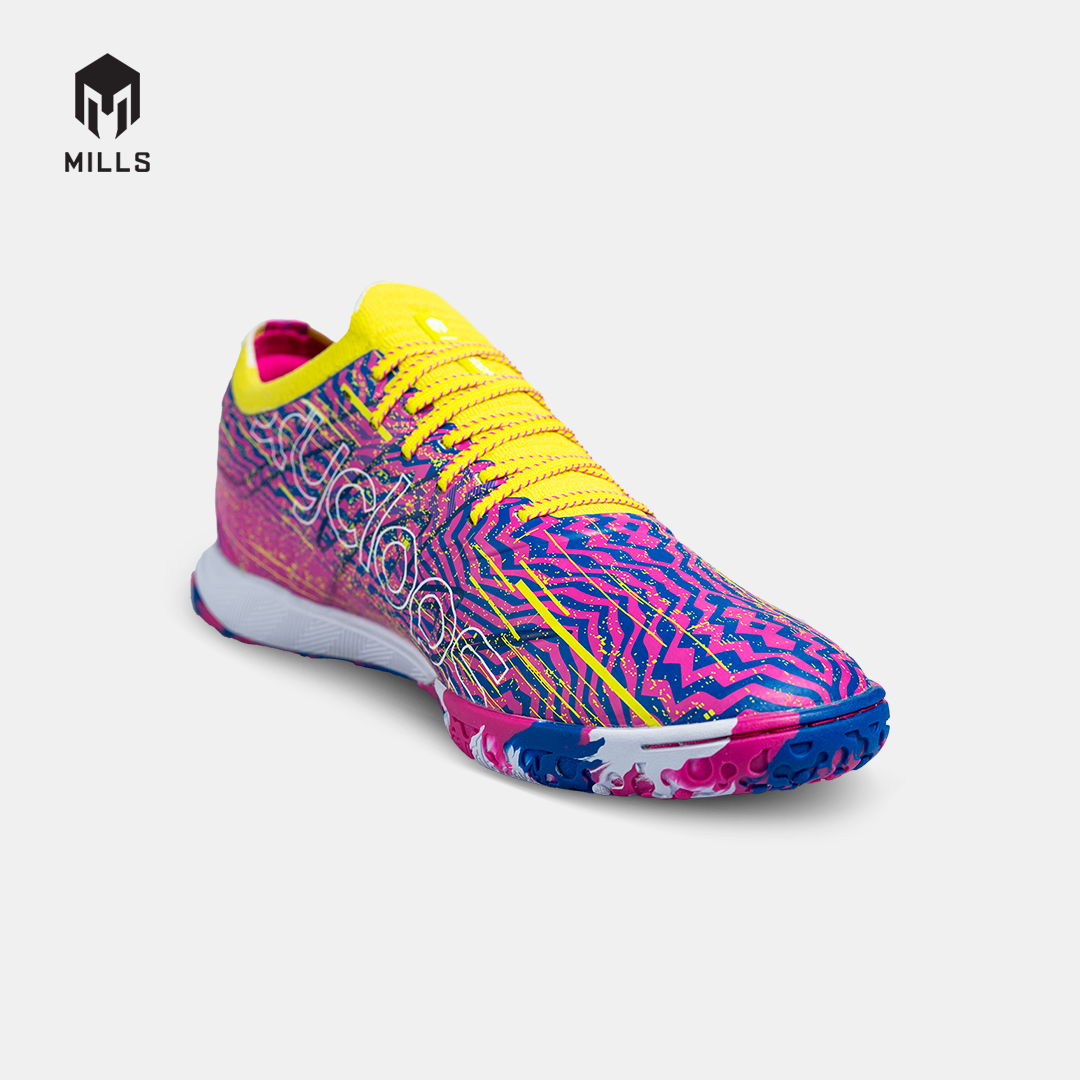 MILLS SEPATU FUTSAL XYCLOPS XTREME IN MAGENTA/YELLOW/WHITE 9404102