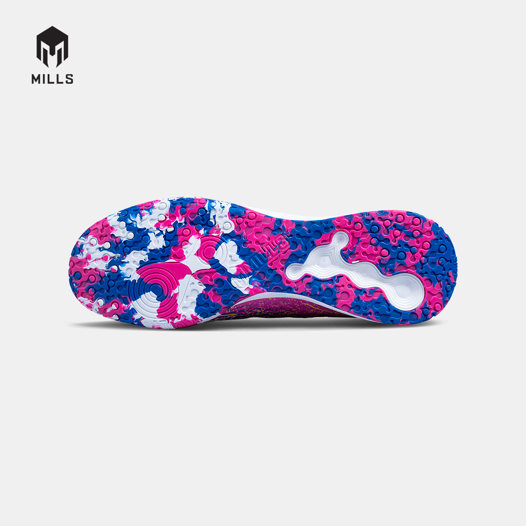 MILLS SEPATU FUTSAL XYCLOPS XTREME IN MAGENTA/YELLOW/WHITE 9404102