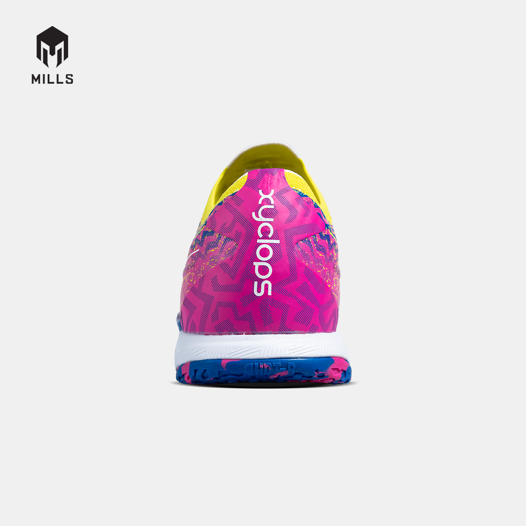 MILLS SEPATU FUTSAL XYCLOPS XTREME IN MAGENTA/YELLOW/WHITE 9404102