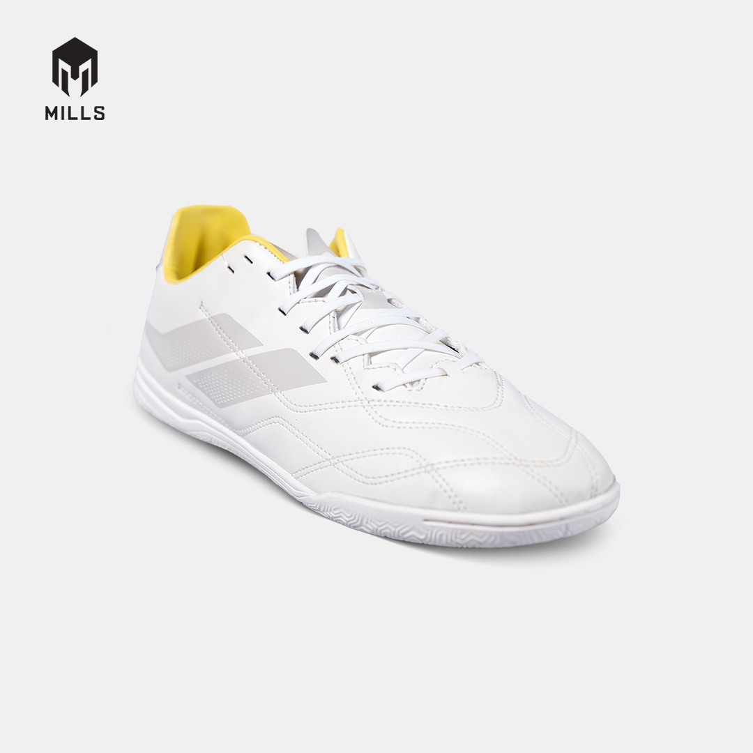 MILLS SEPATU FUTSAL ENZO IN WHITE/GOLD 9405304
